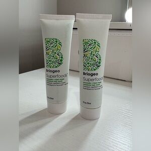 Briogeo Superfoods Avocado Kiwi Hair Mask Duo NEW and SEALED